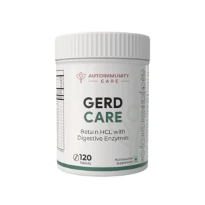 Autoimmunity Care GERD Care, Betaine HCL with Digestive Enzymes, 120 Veg Tablets