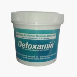 Detoxamin DMSA 500mg & Glutathione 50mg Suppository, 30 Pc Box