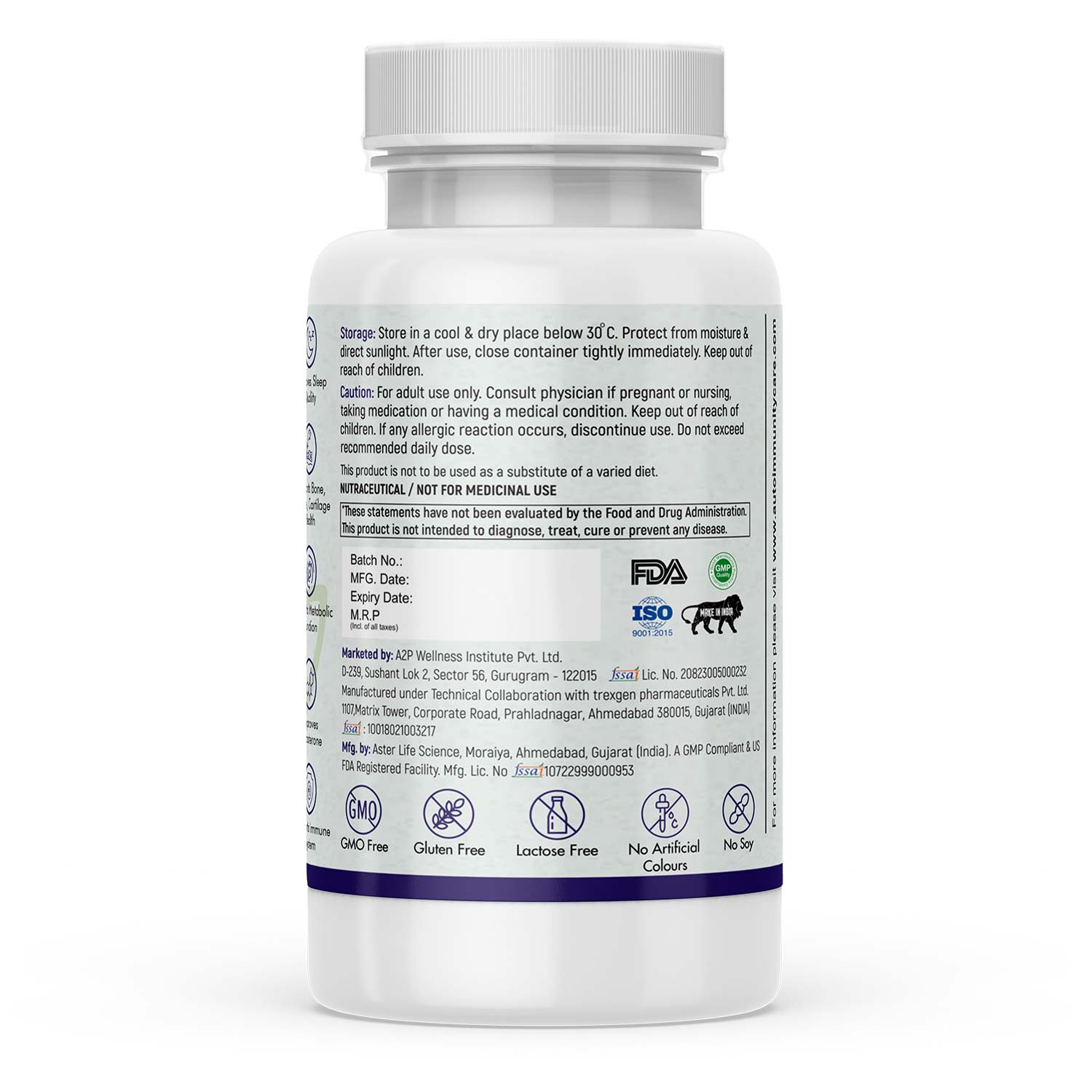 Autoimmunity Care ZMA+ Care, 60 Veg Capsules