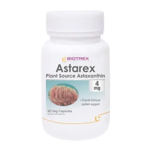 Biotrex Astarex, Astaxanthin 4mg, Veg, 60 Capsules