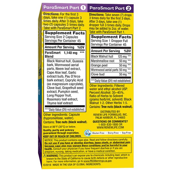 Renew Life ParaSmart 15-Day Microbial Cleanse