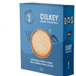 Sportify CelKey I Gluten free flour for Roti I Diabetic friendly I 500gm