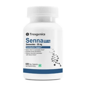 Trexgenics Senna 500mg, 60 Veg Capsules