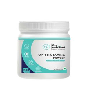 FM Nutrition Opti-Histamine, Histamine Stabiliser & Candida die off Support, Veg, 200gm