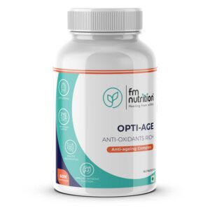 FM Nutrition Opti-Age, Anti-ageing Complex, 60 Veg Capsules