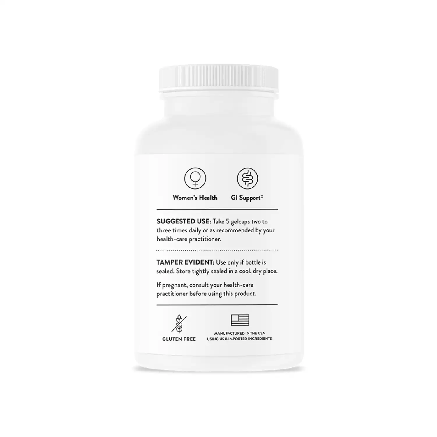Thorne Undecylenic Acid, 250 Gelcaps