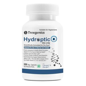 Trexgenics Hydroptic, Advanced Dry Eyes Care Formula, 30 Veg Capsules