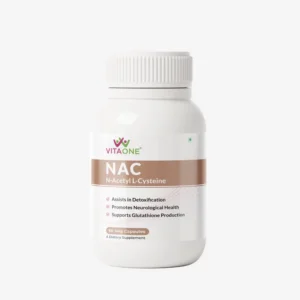 Vitaone N-acetylcysteine (NAC), 600mg, 60 Veg Capsules
