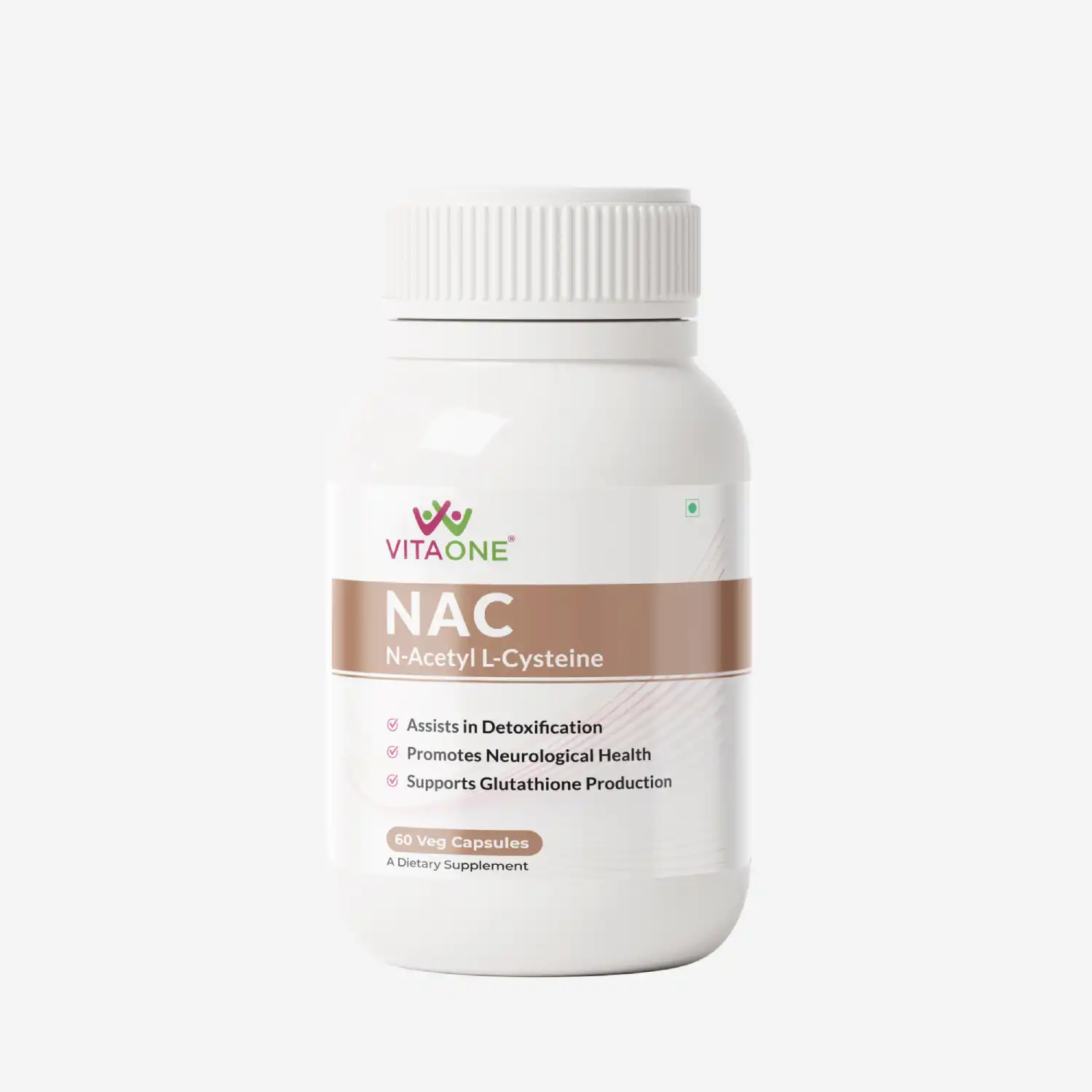 Vitaone N-acetylcysteine (NAC), 600mg, 60 Veg Capsules