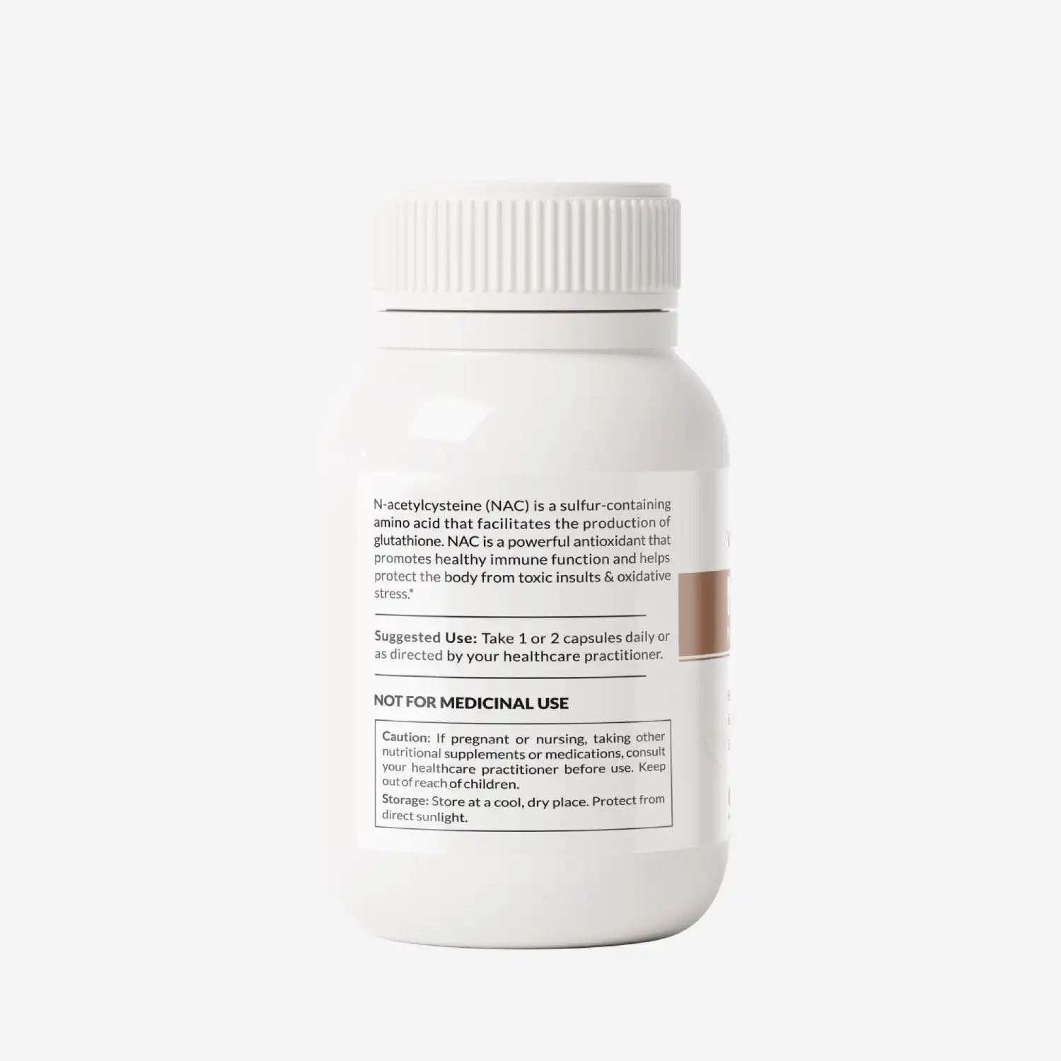 Vitaone N-acetylcysteine (NAC), 600mg, 60 Veg Capsules