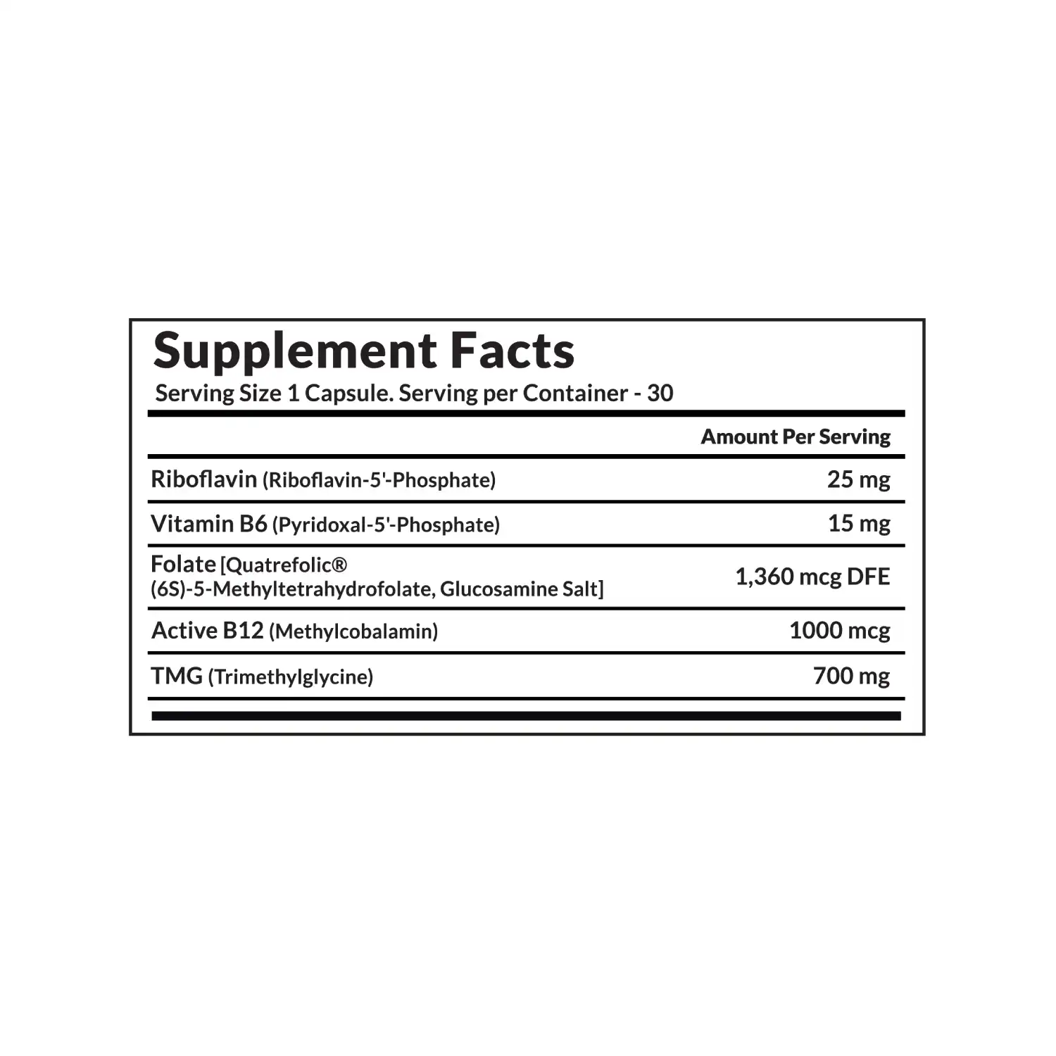 Vitaone Homocysteine Defence, 30 Veg Capulse
