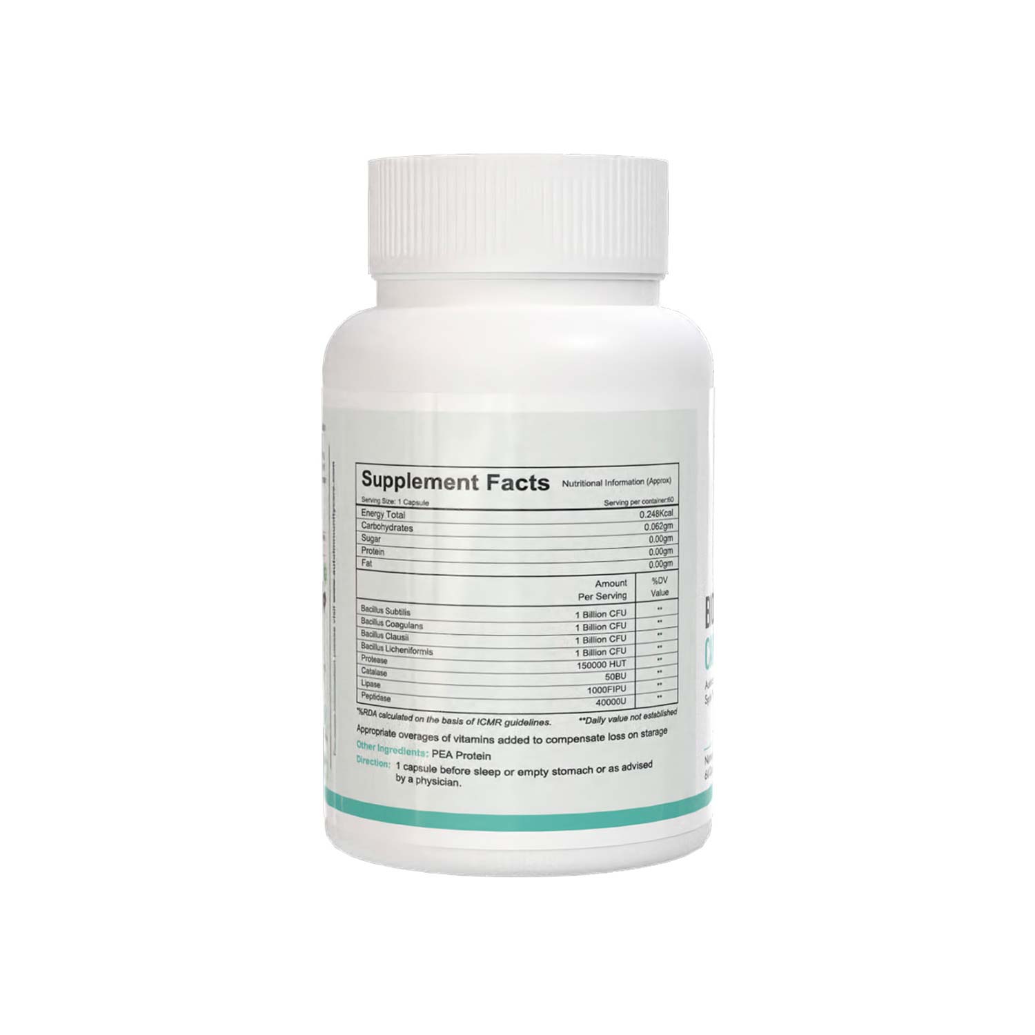 Autoimmunity Care Biofilm+ Care, Advanced Enzyme, Spore Probiotics, 60 Veg Capsules