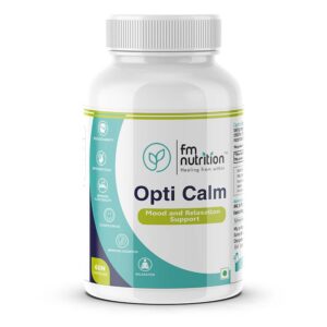 FM Nutrition Opti-calm, 60 Veg Capsules