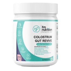 FM Nutrition Colostrum Gut Revive, Veg, 210gm
