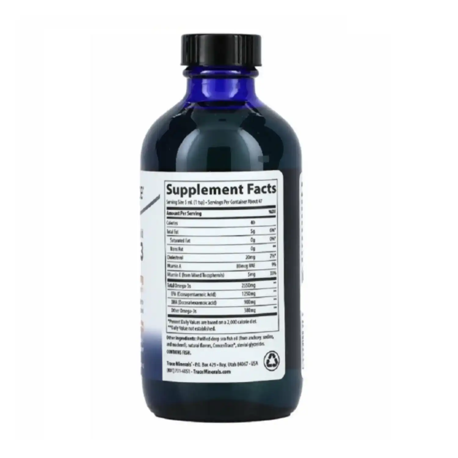 Trace Minerals Omega 3® Adult Liquid Formula (237ml)