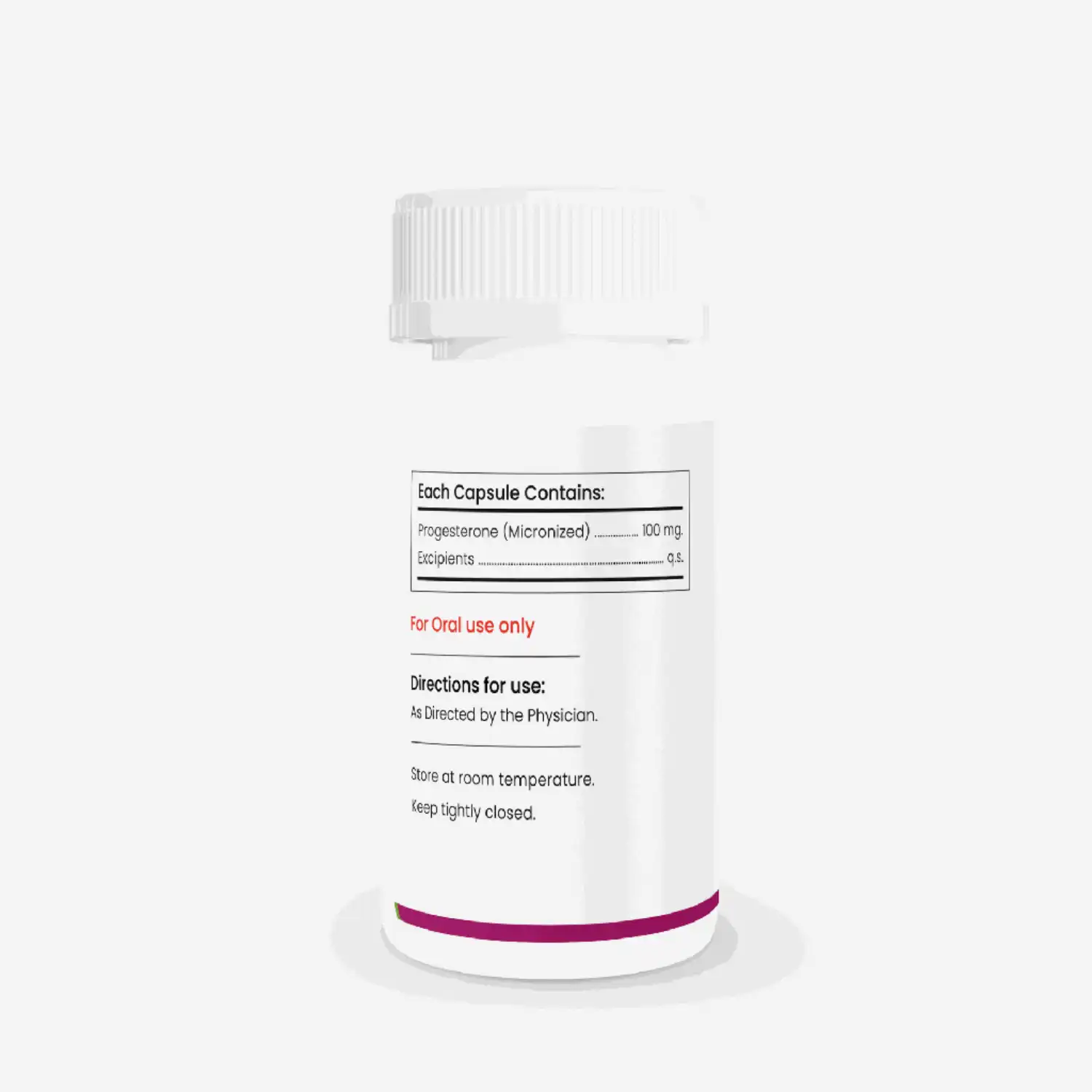 Vitaone Compounded Oral Progesterone, 30 Capsules