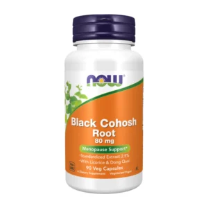 Now Black Cohosh Root, 80mg, 90 Veg Capsules