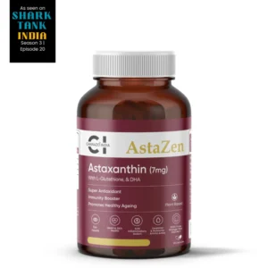 Cannazo India AstaZen, Astaxanthin (7mg) with DHA & L-Glutathione