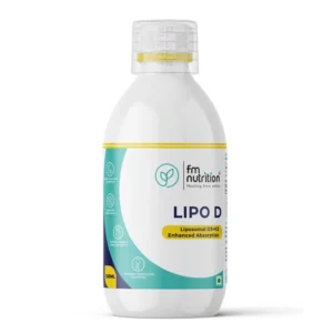 FM Nutrition Lipo D, Liposomal D3+K2, Veg, 250ml