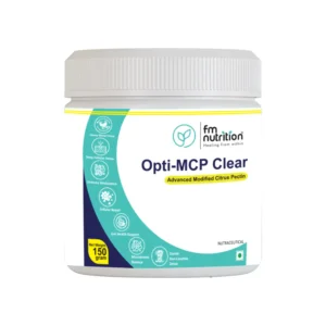 FM Nutrition Opti-MCP Clear, Advanced Modified Citrus Pectin, 150gm, Veg
