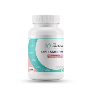 FM Nutrition Opti-Akkerm, Akkermansia Gut Lining Postbiotic, 30 Veg Capsules