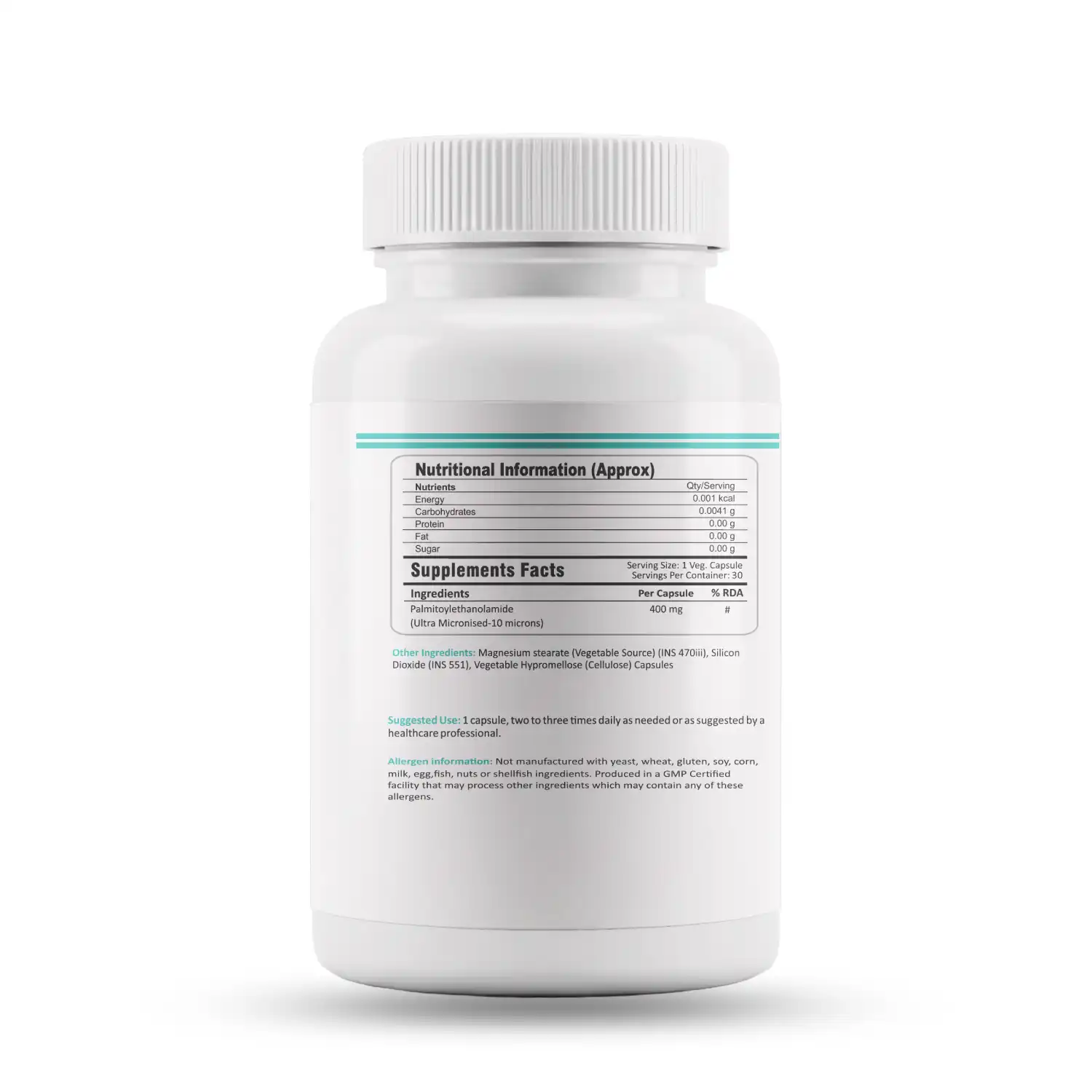 FM Nutrition Opti-PEA, 30 Veg Capsules