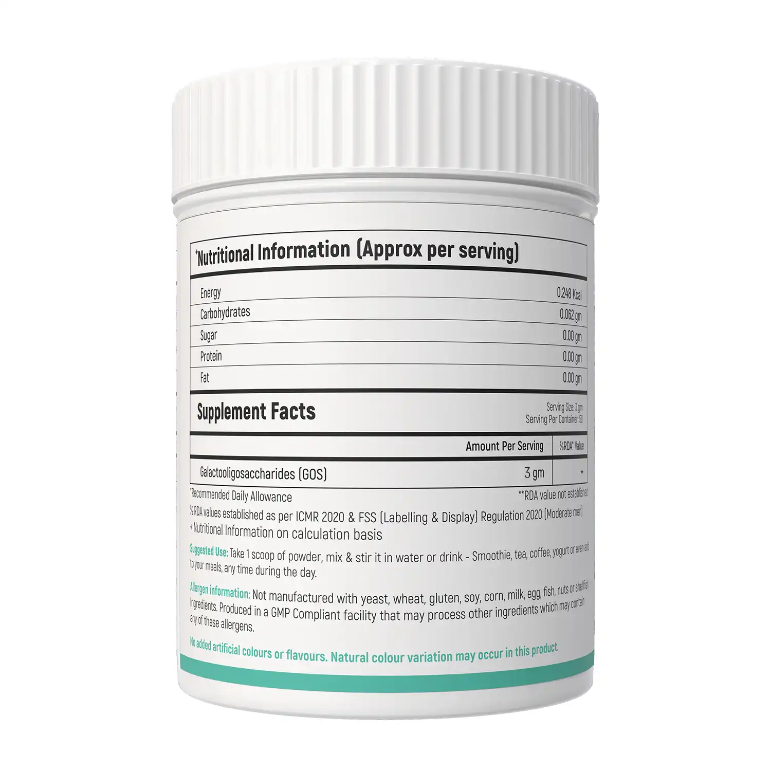 Autoimmunity Care GOS Prebiotic Care, 150gm, Veg