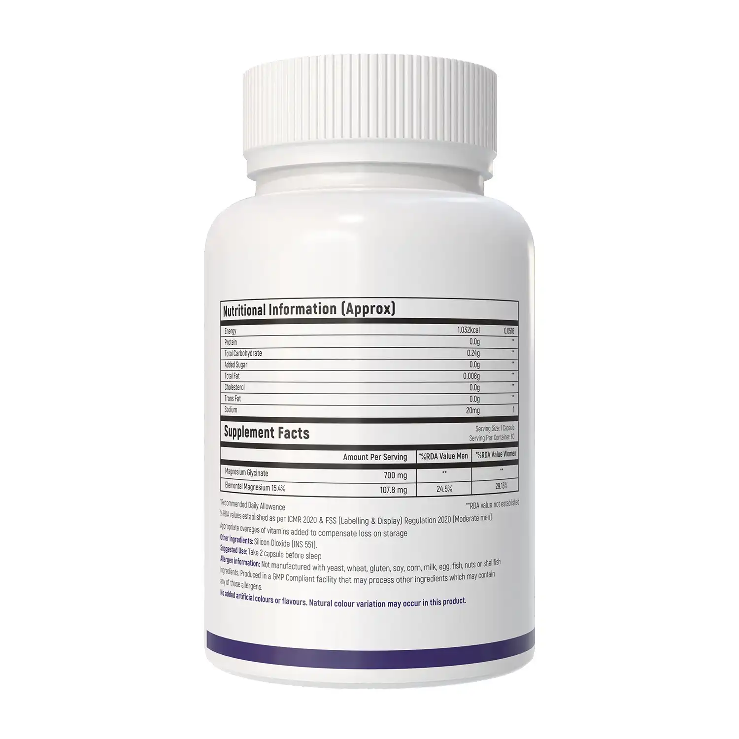 Autoimmunity Care Magnesium Glycinate Care, 60 Capsules, Veg